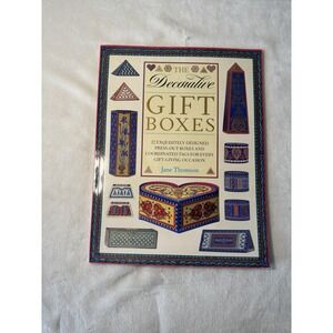 The Decorative Gift Boxes 22 Press Out Boxes By Jane Thomson